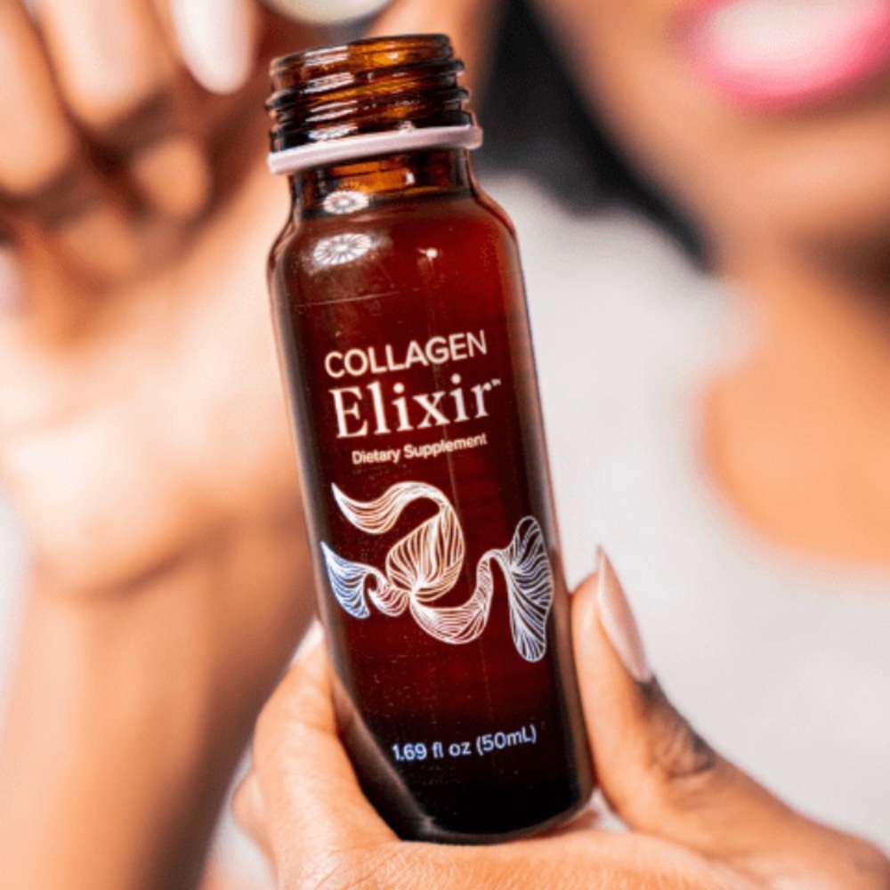 30 bottles of Collagen Elixer bottles . New